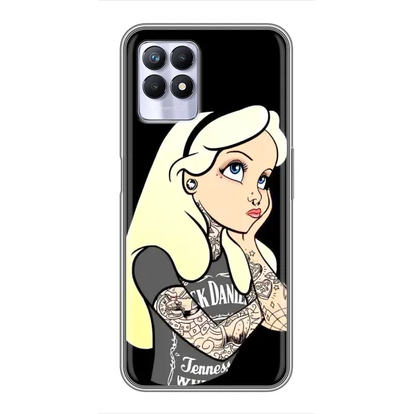 Чохол з принтом «Дівчина в тату» для Realme 8 Pro