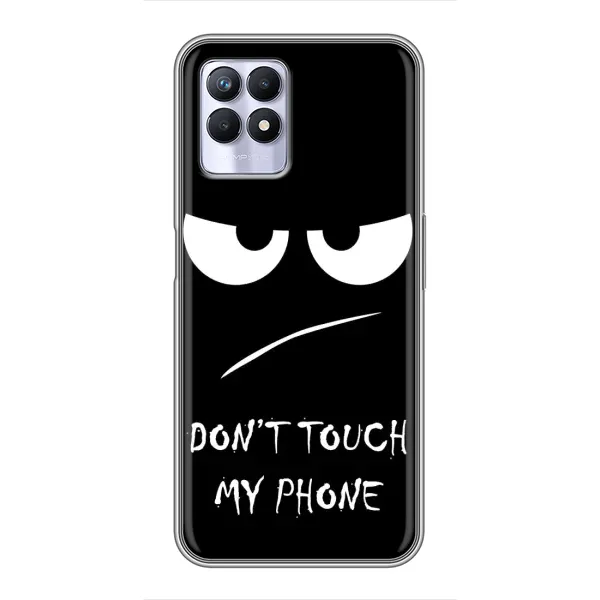 Чохол з принтом «Dont Touch» для Realme 8 Pro Чохол з принтом «Dont Touch» для Realme 8 Pro