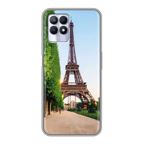 Чехол с принтом «Дорога в Париж» для Realme 8 Pro Чехол с принтом «Дорога в Париж» для Realme 8 Pro