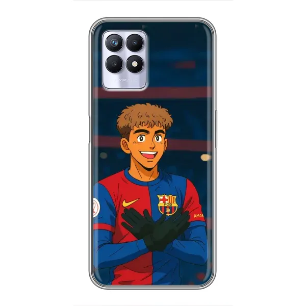 Чохол з принтом «Футболіст Ямаль» для Realme 8 Pro