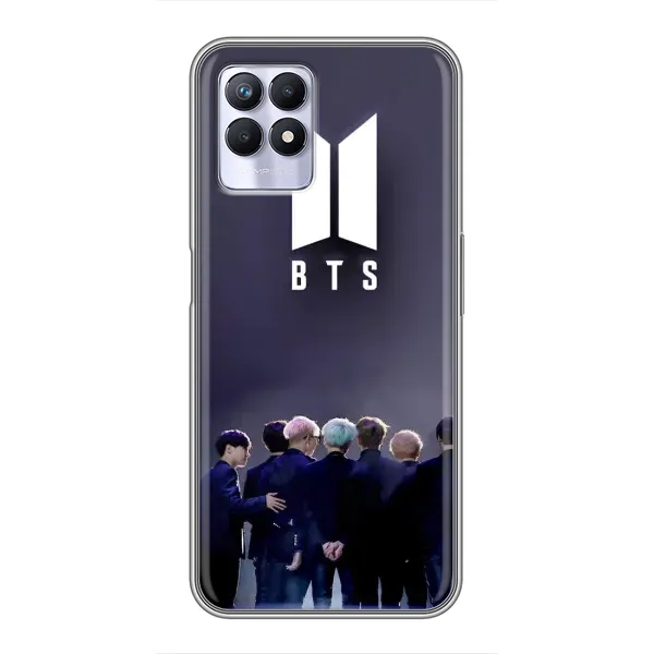 Чехол с принтом «Группа BTS» для Realme 8 Pro Чехол с принтом «Группа BTS» для Realme 8 Pro