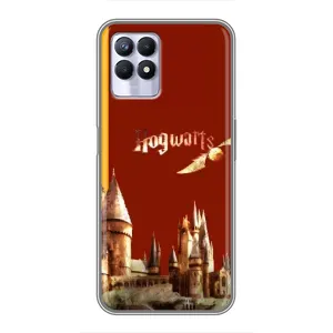 Чехлы с Гарри Поттером для Realme 8 Pro (AlphaPrint) (Hogwarts)