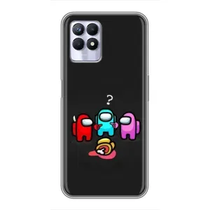 Чехол Амонг Ас для Realme 8 Pro (AlphaPrint)