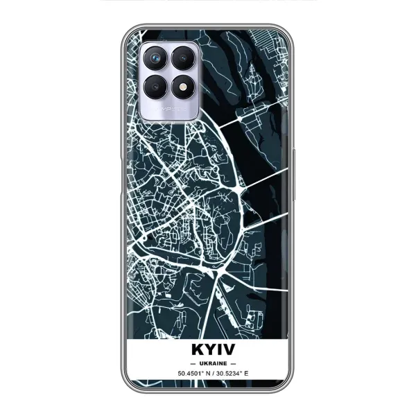Чохол з принтом «Київ» для Realme 8 Pro