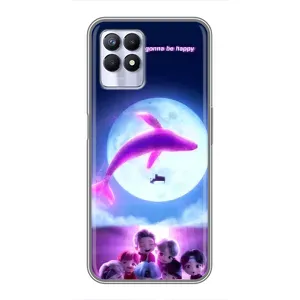 Чехлы BTS для Realme 8 Pro (AlphaPrint) (КИТ BTS)