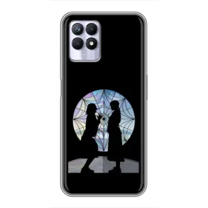 Чехлы Венсдей на Realme 8 Pro Уэнсдей (AlphaPrint) (комната Уэнздей)