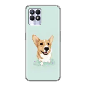 Чохли з собаками для Realme 8 Pro (VPrint) (Коргі)