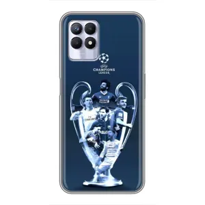 Чехлы для Realme 8 Pro (VPrint) - Футбольные клубы (Кубок ЛЧ)
