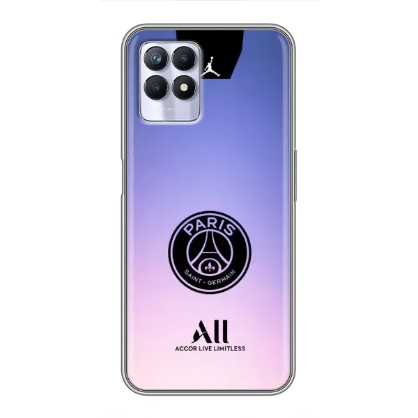 Чохол з принтом «лого PSG» для Realme 8 Pro