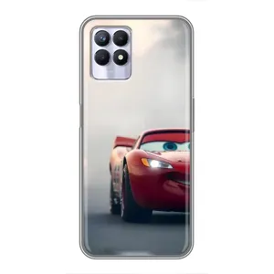 Силиконовый чехол Маквин для Realme 8 Pro (Скоростной Маквин)