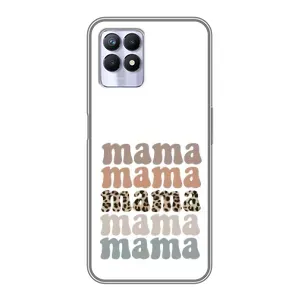 Чохли для мами на Realme 8 Pro (Текстовий колаж мама)