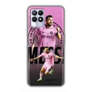 Чохли для RealMe 8 Pro - Лео Мессі Маямі (Messi Miami)