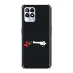 Чехлы (ART) Цветы на Realme 8 Pro (VPrint) (Неочікувані квіти)