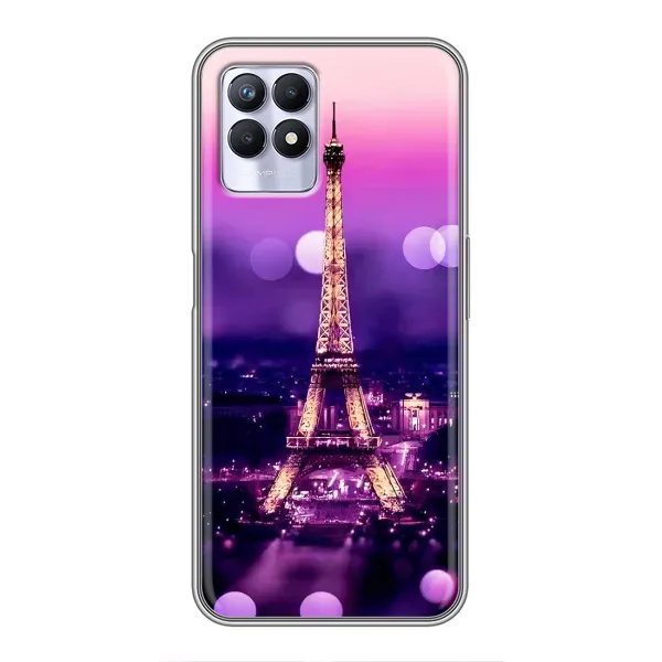 Чехол с принтом «Париж Башня» для Realme 8 Pro Чехол с принтом «Париж Башня» для Realme 8 Pro