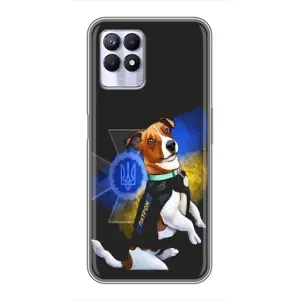 Чохли з картинкою собаки Патрон для Realme 8 Pro (AlphaPrint) (Патрон собачка)