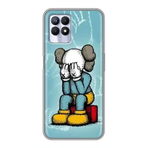 Чохли для Realme 8 Pro - Bearbrick Louis Vuitton (PREMIUMPrint) (Плач Bearbrick)