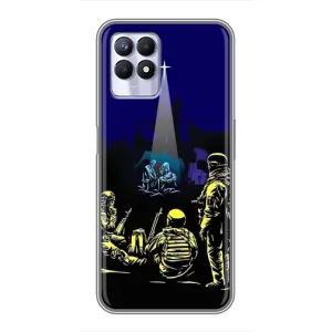 Різдвяні, Святкові Чохли для RealMe 8 Pro (Різдво в Україні)