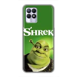 Чохол з принтом «Усміхнений Шрек» для Realme 8 Pro