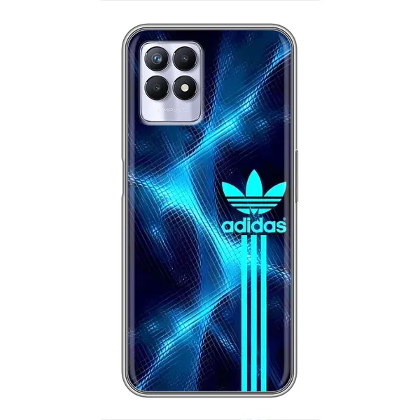 Чехол с принтом «Синий Адидас» для Realme 8 Pro Чехол с принтом «Синий Адидас» для Realme 8 Pro
