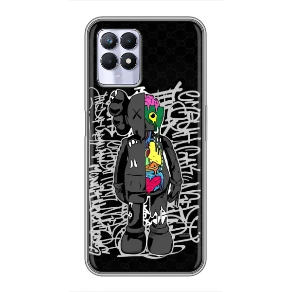 Чехол с принтом «Стиль Bearbrick» для Realme 8 Pro