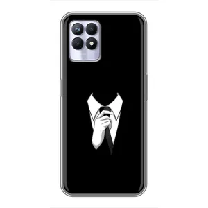 Чехол для Реалми 8 Про - (AlphaPrint) с печатью (ТОП продаж) (Стиляга)