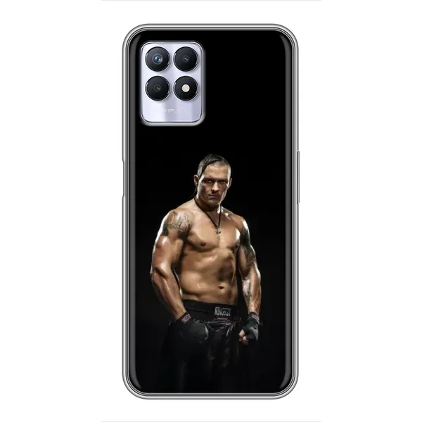 Чохол з принтом «Чемпіон Олександр Усик» для Realme 8 Pro Чохол з принтом «Чемпіон Олександр Усик» для Realme 8 Pro