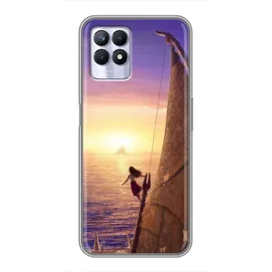 Чохол з мультфільмом Ваяна Realme 8 Pro (Захід сонця Ваяна)