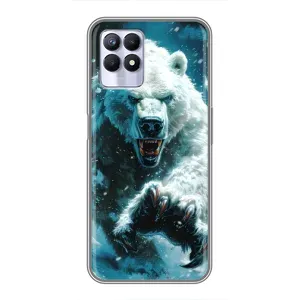 Чехол с принтом «Полярный медведь» для Realme 8 Pro