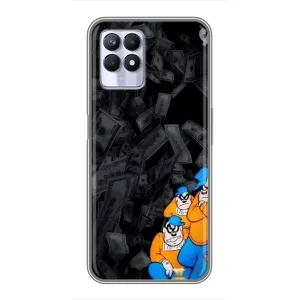 Чохли з крутими принтами для Realme 8 Pro - (PREMIUMPrint) (Вори)