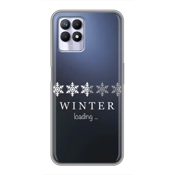 Чехол с принтом «Winter loading» для Realme 8 Pro Чехол с принтом «Winter loading» для Realme 8 Pro