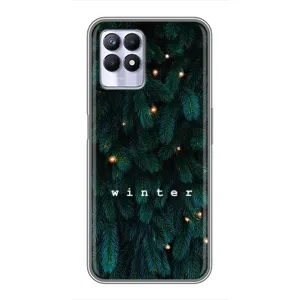 Новорічні, Святкові Чохли для Realme 8 Pro - 2024 год (Winter)