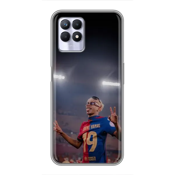 Чохол з принтом «Ямаль на стадіоні» для Realme 8 Pro