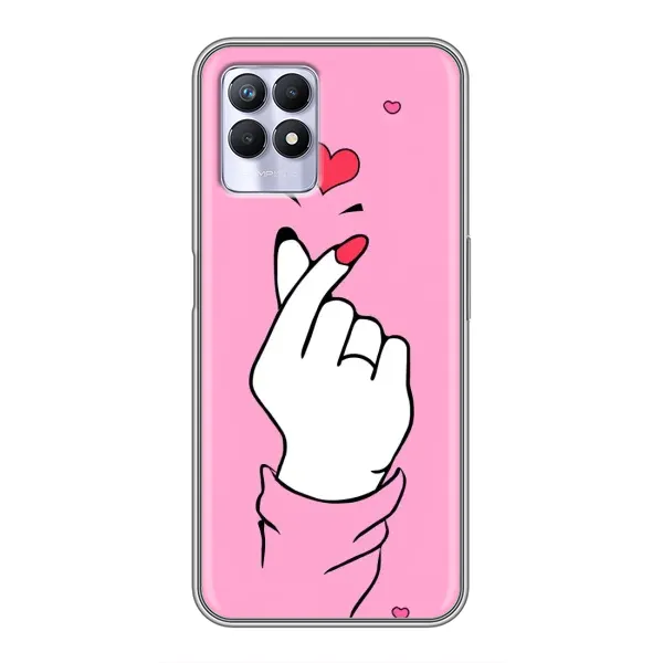 Чехол с принтом «Знак Love» для Realme 8 Pro Чехол с принтом «Знак Love» для Realme 8 Pro