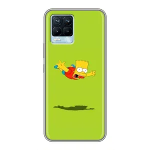 Чjхол з Сімпсонами для Realme 8 (VPrint) (Барт Сімпсон)