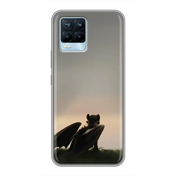 Чехол с принтом «Беззубик» для Realme 8