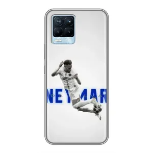 Чехол Неймар для Realme 8 (AlphaPrint) (Бразилец Неймар)