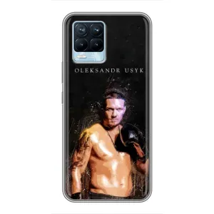 Чохол з картинкою Олександр Усик для Realme 8 (Боксер Олександр Усик)