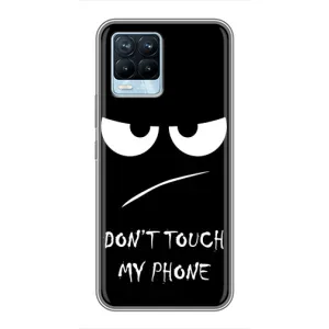 Чохол для Рілмі 8 - (AlphaPrint) з принтом (ТОП продажів) (Dont Touch)