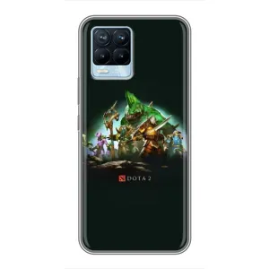 Чехлы с тематикой Киберспорт для Realme 8 (VPrint) (DOTA 2)