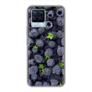 Чохли з фруктами для Realme 8 (VPrint) (Ожина)
