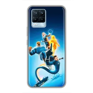 Чохол з принтом Фантастична четвірка для Realme 8 (Герої Фантастична Четвірка)