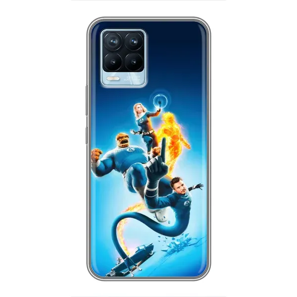 Чехол с принтом «Герои Фантастическая Четверка» для Realme 8