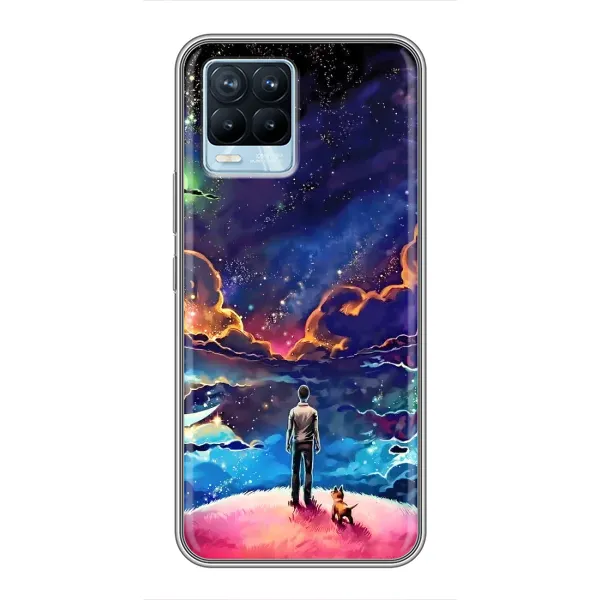 Чохол з принтом «Вид Галактики» для Realme 8