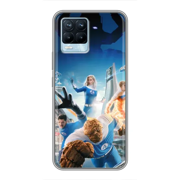Чехол с принтом «Герои Фантастическая Четверка» для Realme 8