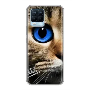 Чохли з Котиками для Realme 8 (VPrint) (Око кота)