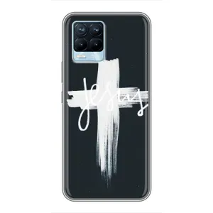 Християнські Чохли для Realme 8 (AlphaPrint) (Ісус)