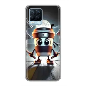 Чохол з мемом Тралалело тралала на Realme 8 (Капучіно асасіно)