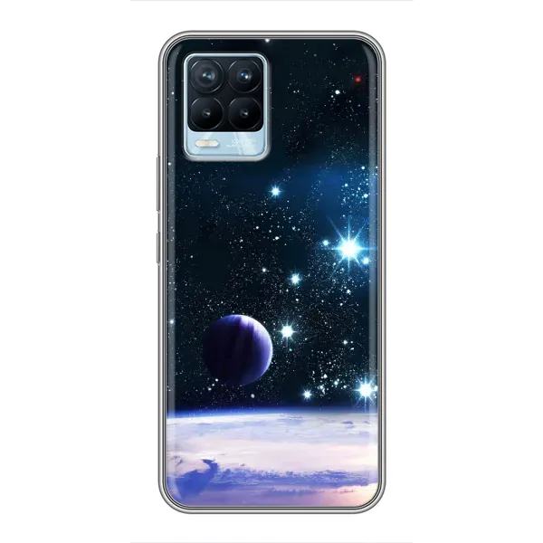 Чохол з принтом «Космічний вид» для Realme 8
