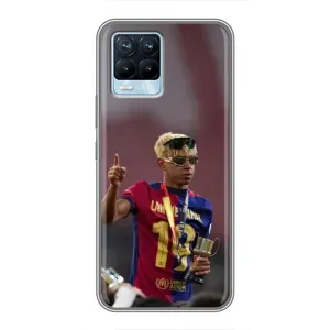 Чохол з футболістом Ламін Ямаль Realme 8 (Lamine Yamal)