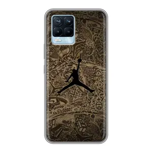 Чехлы для Realme 8 - с картинкой JORDAN (AlphaPrint)